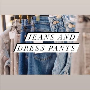 Jeans and Dress Pants 👖